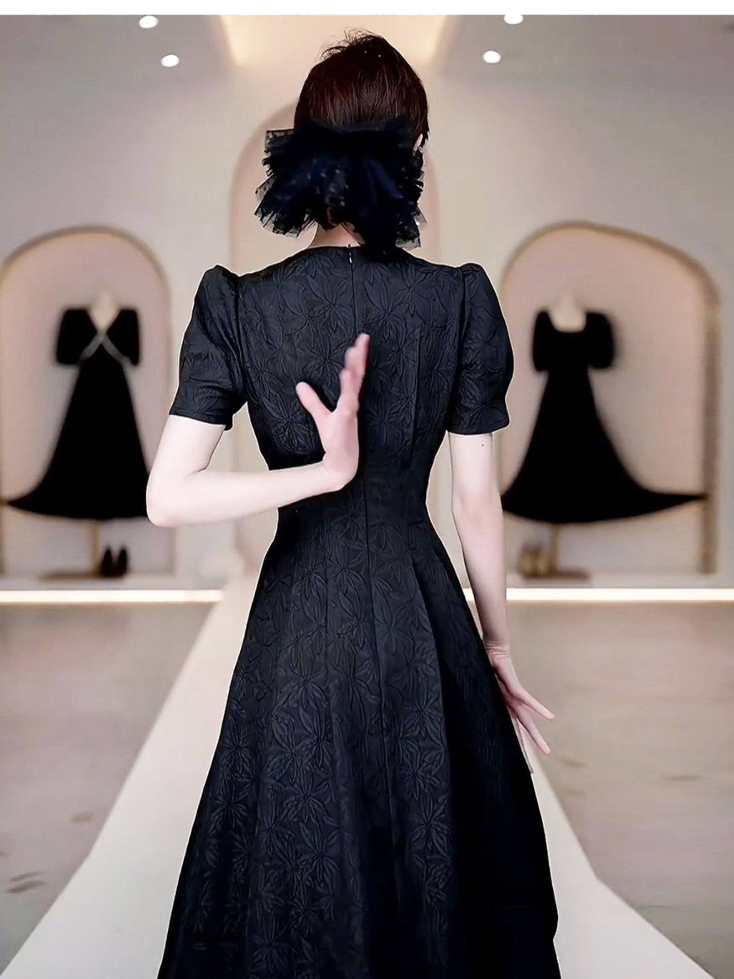 French High-end Palace Style Dress For Women