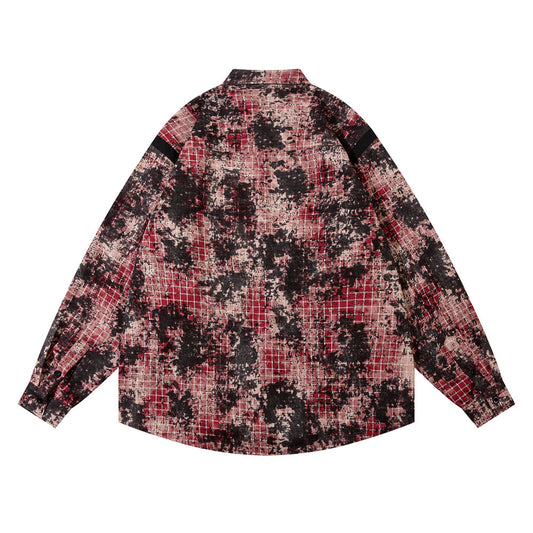 High Street Stitching Loose Lapels Long Sleeve Shirt Coat Autumn And Winter