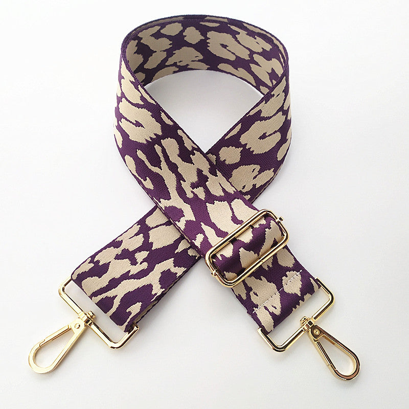 Wide Shoulder Strap Accessory Embroidery