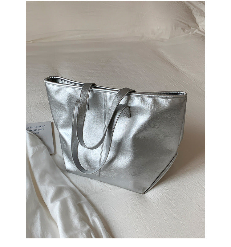 Fashionable Large-capacity Tote Bag Vintage And Casual