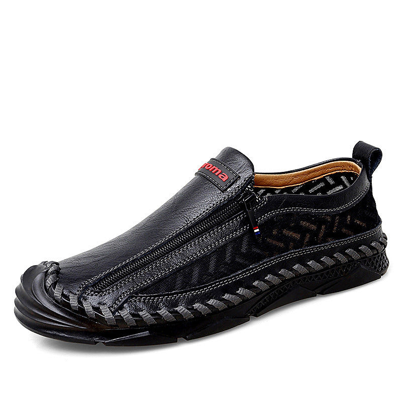 Fashion Men's Simple Casual Leather Shoes