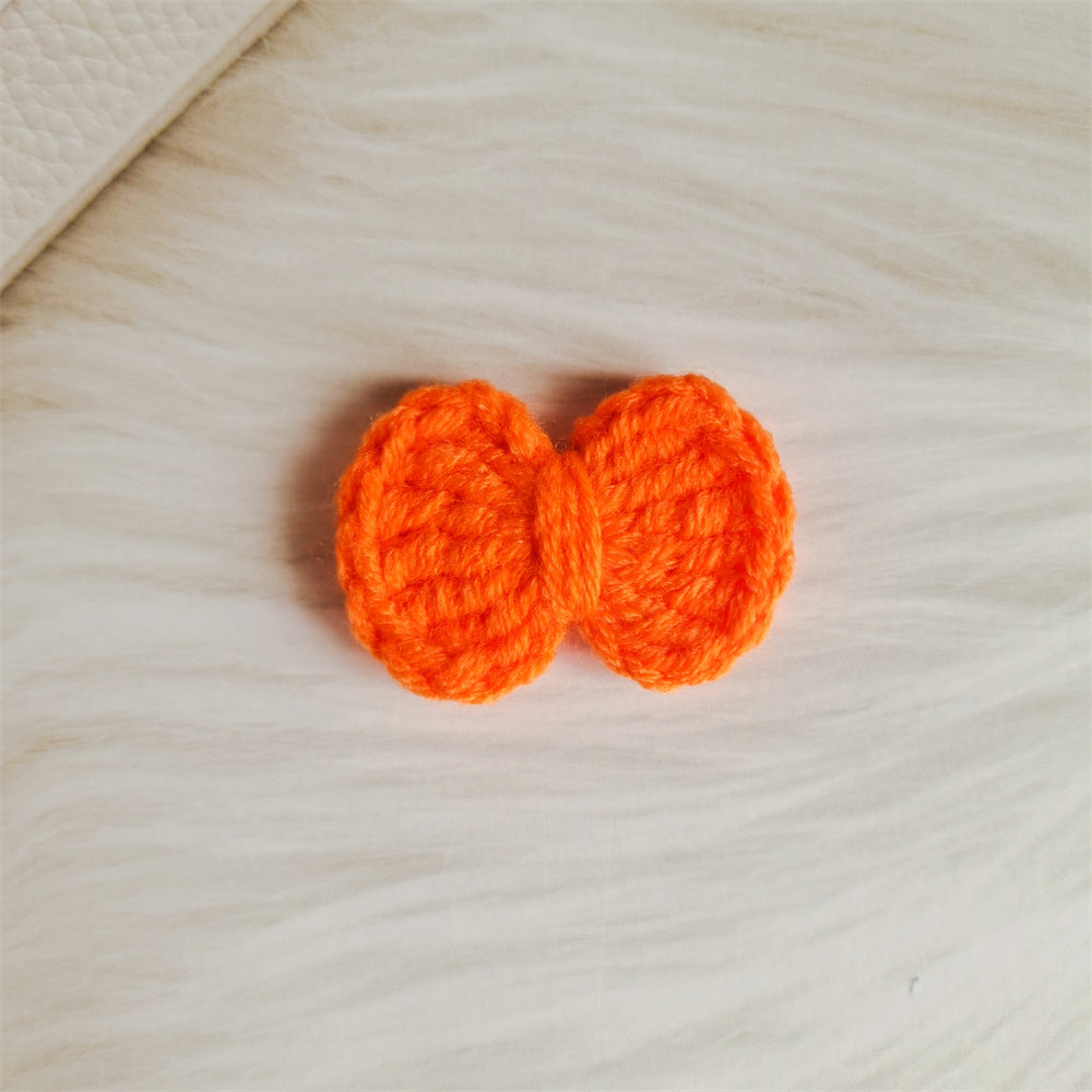 Wool Bow Diy Handmade Finished