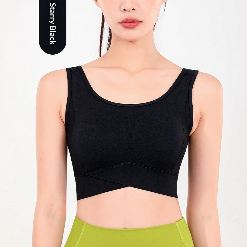 High-intensity Shockproof Running Fitness Bra Pilates Yoga Vest