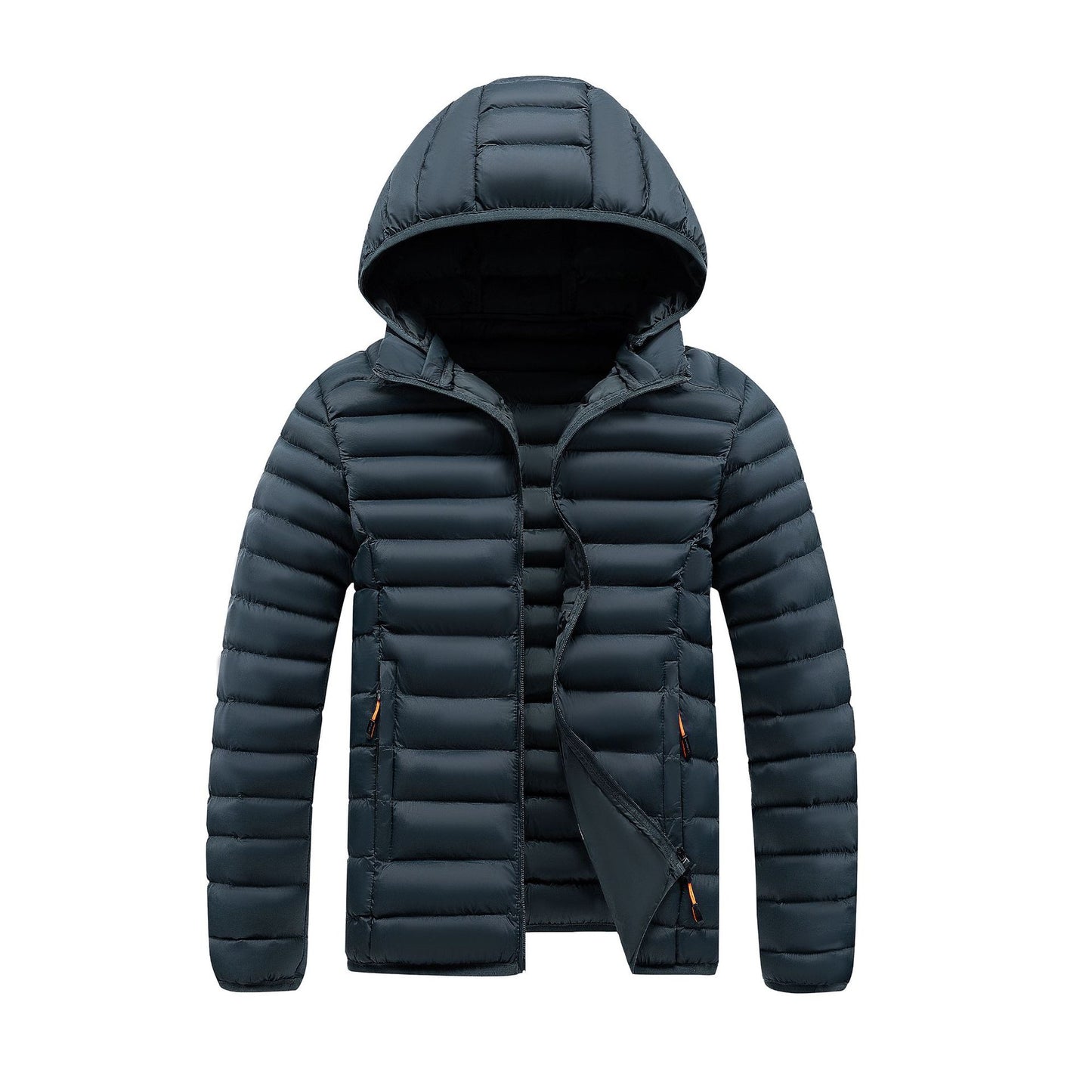 Rib Cotton-padded Coat Slim-fit Lightweight Cotton-padded Jacket Lightweight Multi-color