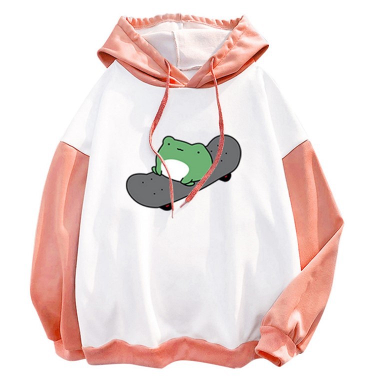 Fleece Shirt Hooded Sweater Fleece-lined Thickened S-3xl In Stock