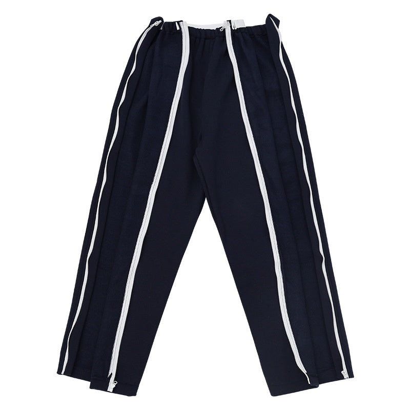 Two-side Zipper For The Elderly Spring And Summer Thin Nursing Pants