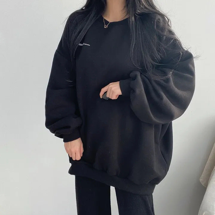 Heavy American Moon Plus Size Long Sleeve Sweater