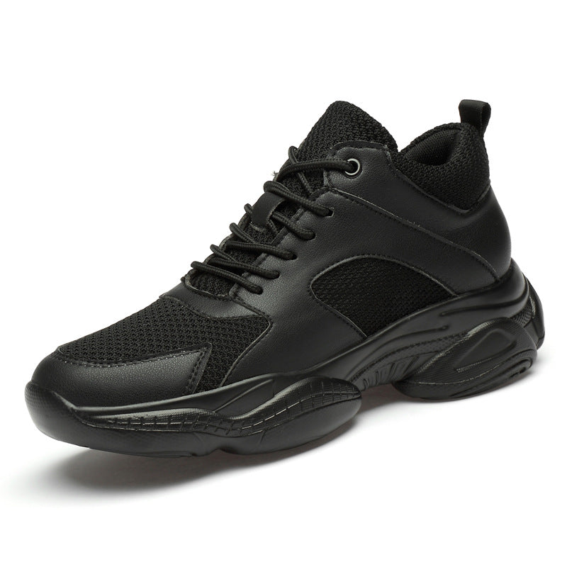 Invisible Height Increasing Insole Running Platform Low Top Mesh Casual Sneakers