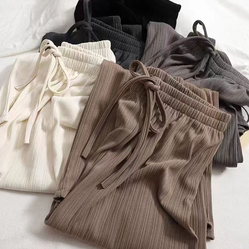 Thin Loose Slimming High Waist All-matching Student Casual Sports Pants