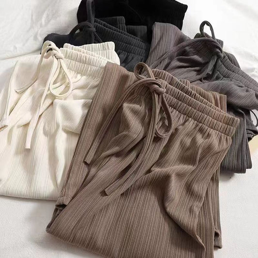 Thin Loose Slimming High Waist All-matching Student Casual Sports Pants
