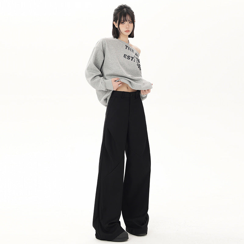 Women's Casual Horn Style In Black Casual Trousers