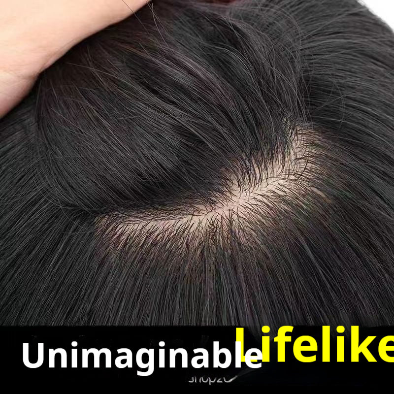 Double Hand Needle Women's Head Hair Supplementing Piece Braid