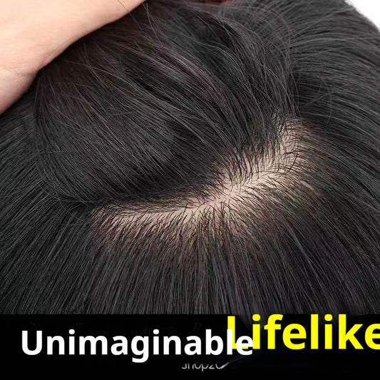 Double Hand Needle Women's Head Hair Supplementing Piece Braid