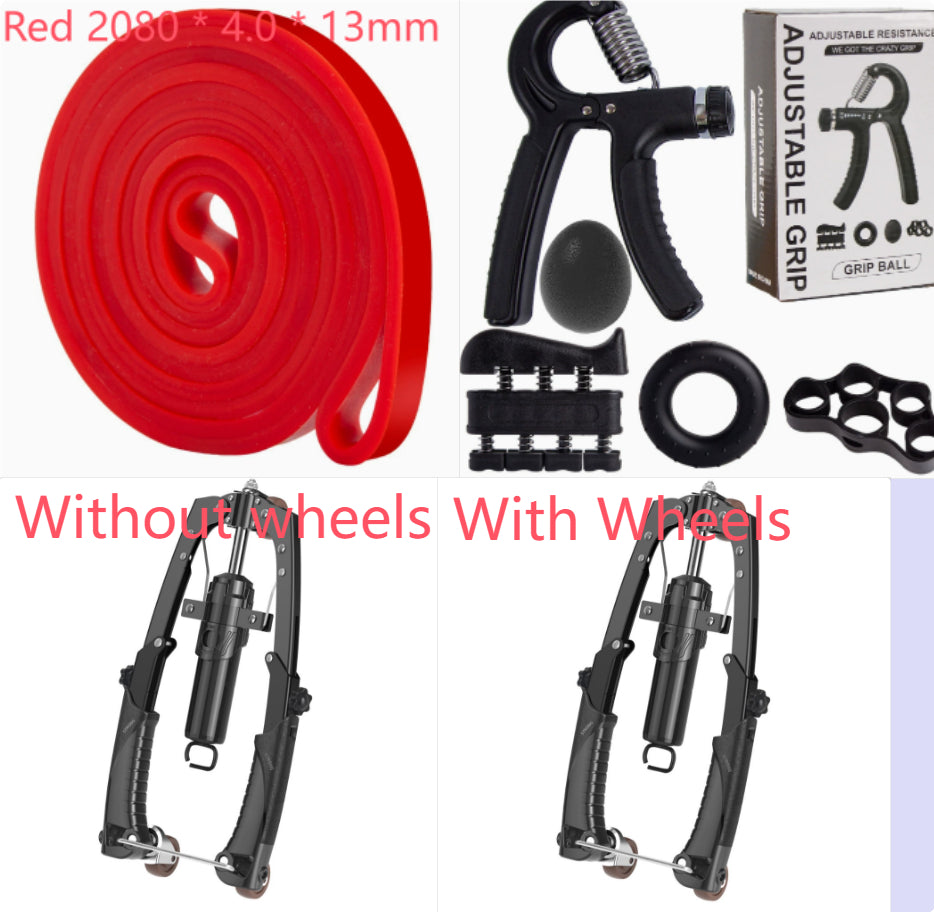 Abdominal Wheel Hydraulic Adjustable Hand-muscle Developer Fitness Equipment