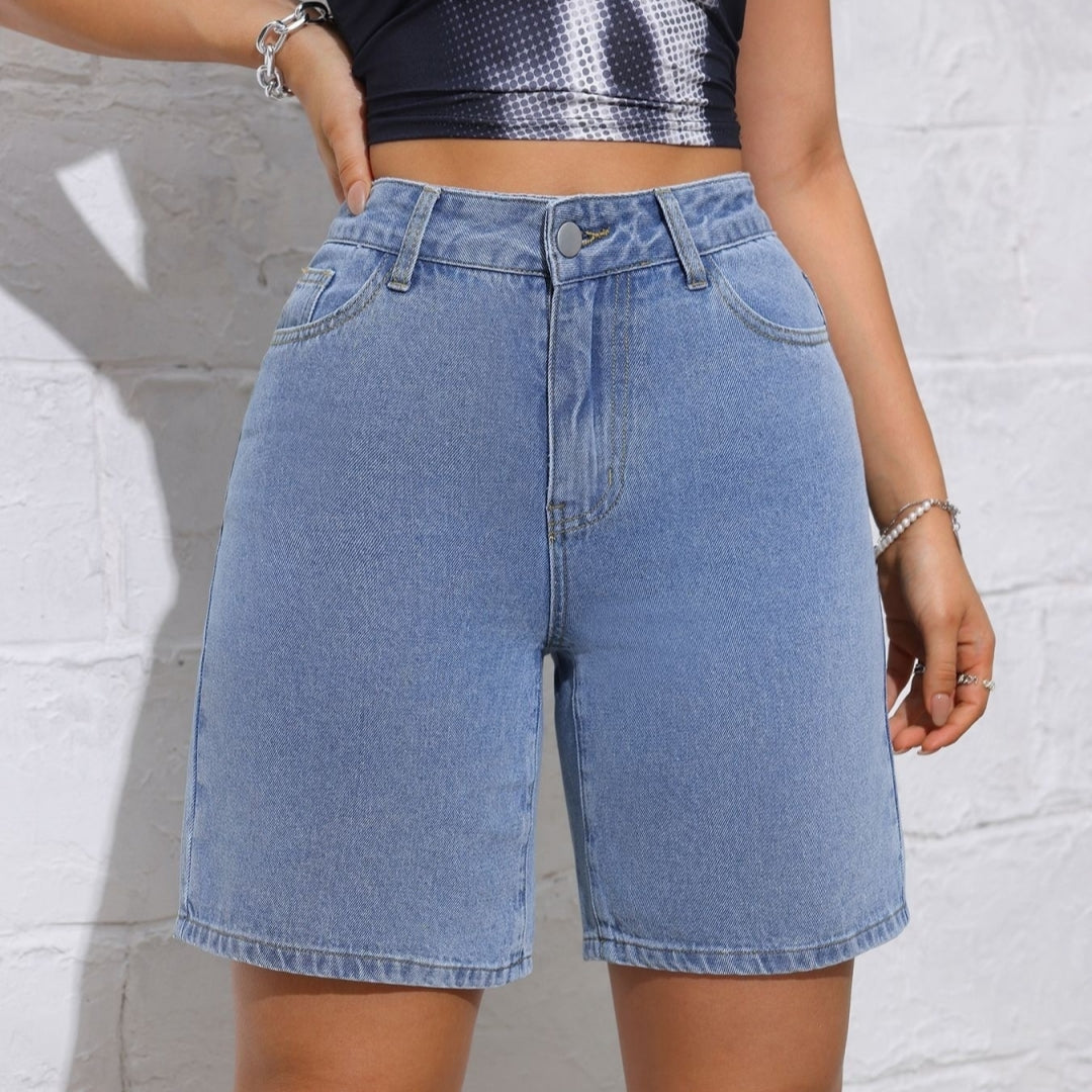 Women's Slim-fit Lightweight Wide-leg Capri Pants