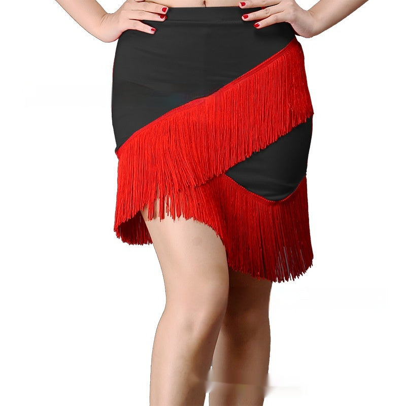 Irregularly Hemmed Mini Skirt With A Wraparound Hip