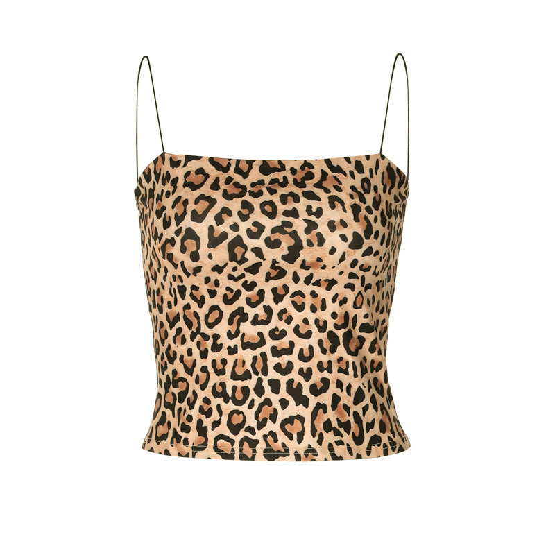 Fashion Print Sexy Crop Top Women's Camisole
