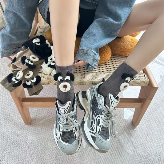 Three-dimensional Cartoon Big Ears Puppy Sweet Socks