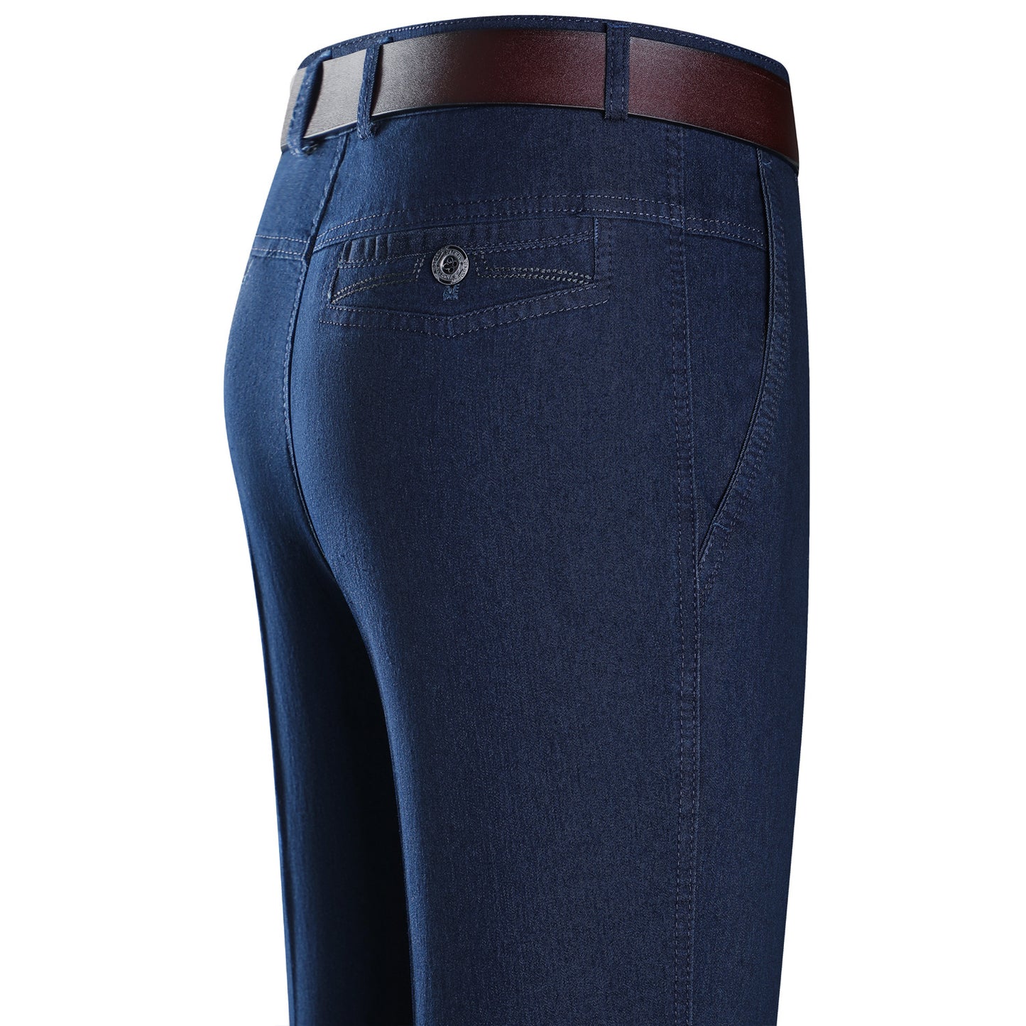 Middle Aged Men's Jeans For Autumn And Winter