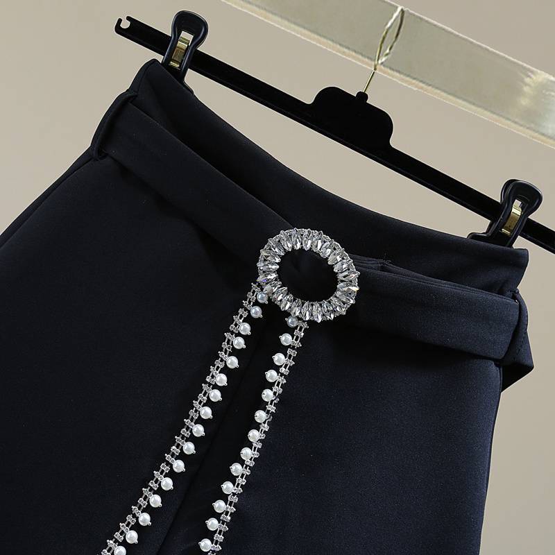 Summer New Fashion All-match Summer White High Waist