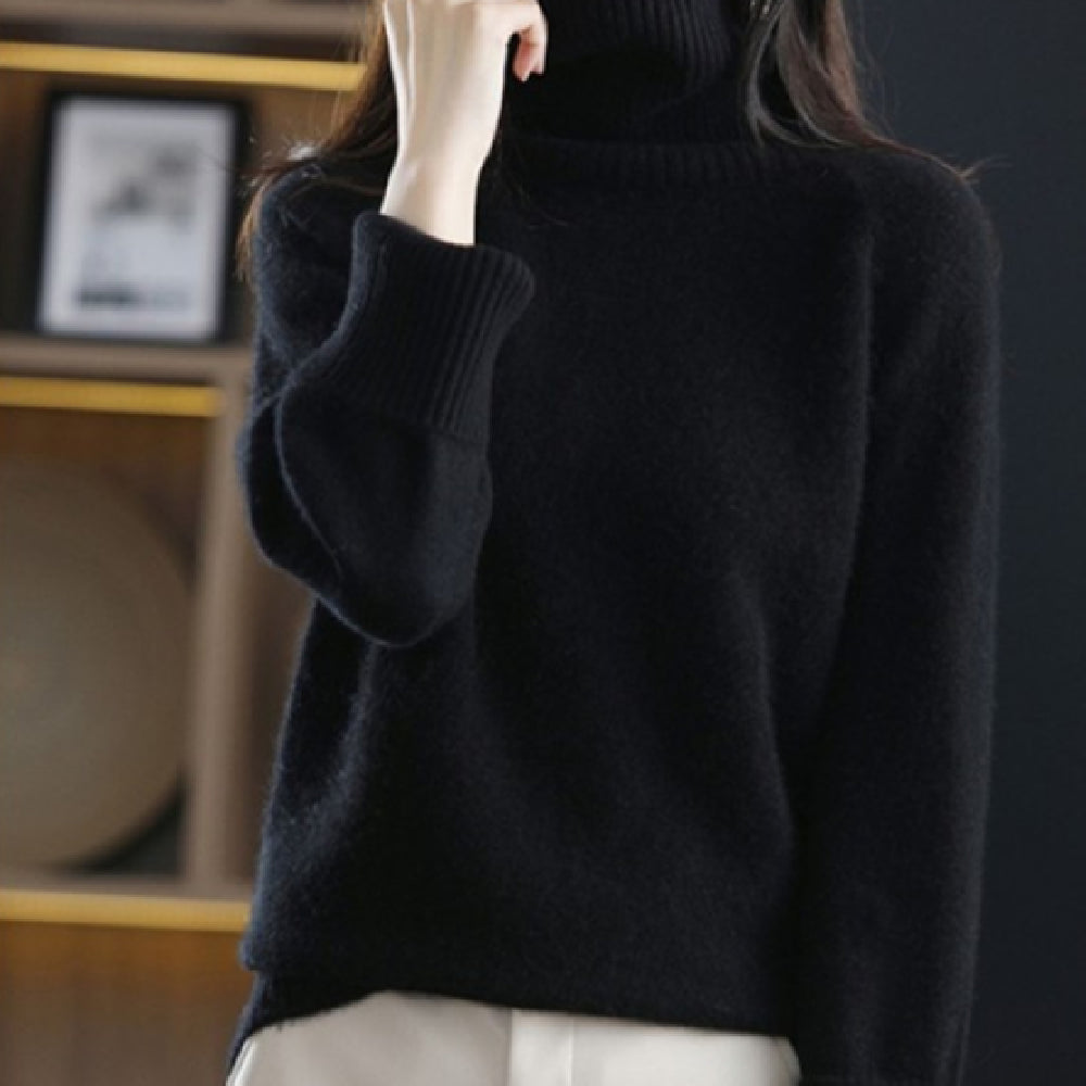 High Neck Thickened Bottoming Shirt Sense Thermal Sweater