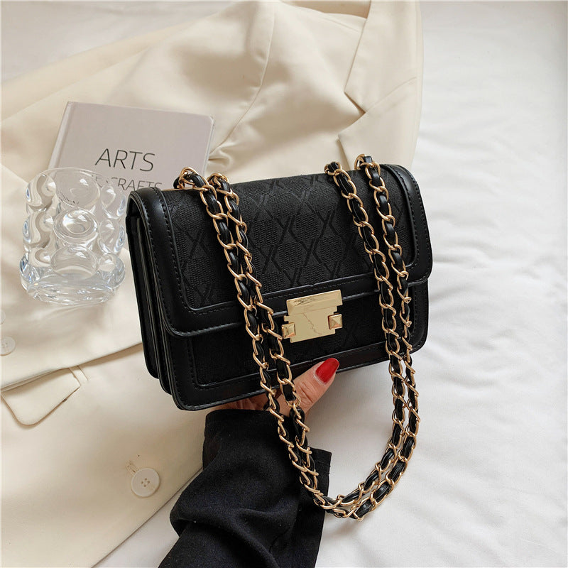 Versatile Retro Cross Body Fashion One Shoulder Small Square Bag