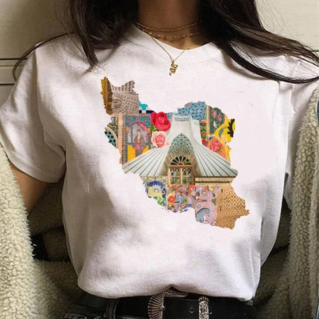 Men's And Women's Clothing Short-sleeve T-shirt Streetwear