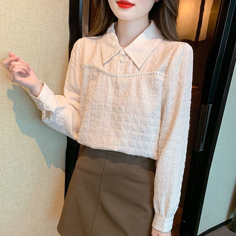 Women's Long Sleeve Chiffon Shirt