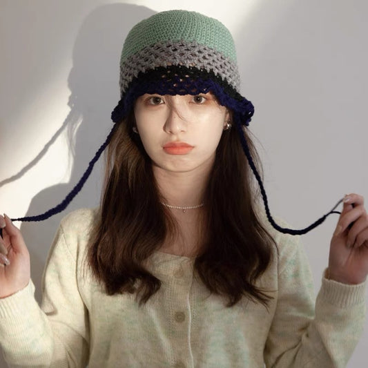 Women's Korean Style Trendy Hollow Concave Fisherman Hat