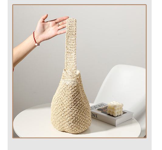 Holiday Women's Hand-woven Fashion Straw Bag