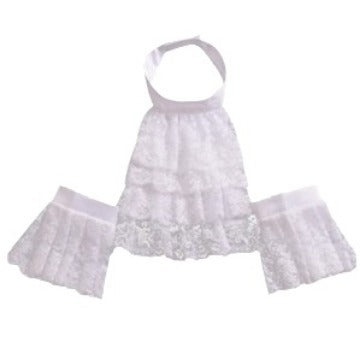 Cuff And Neck Warmer Set Lace Cuffs And Neck Warmer Set
