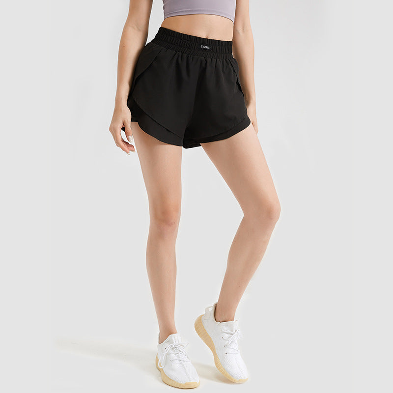 Fashion Women's Loose Solid Color Sports Shorts
