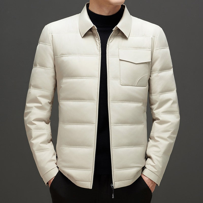 Men's Business Casual Down Jacket