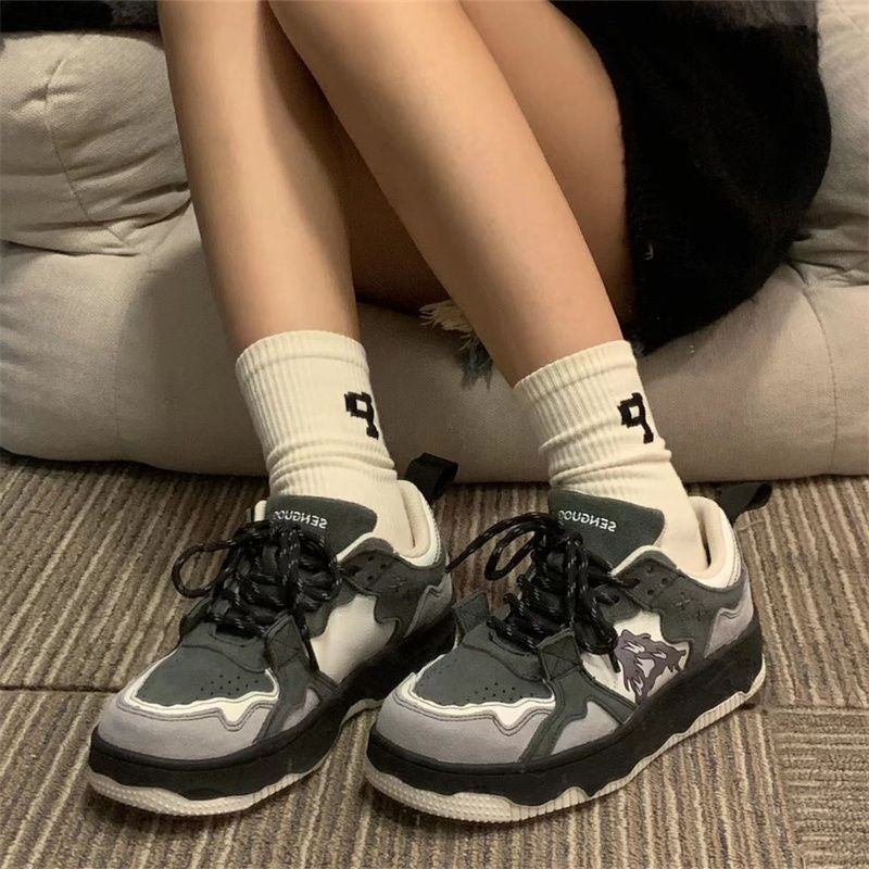 Komfortable Board Shoes Dame Sneakers