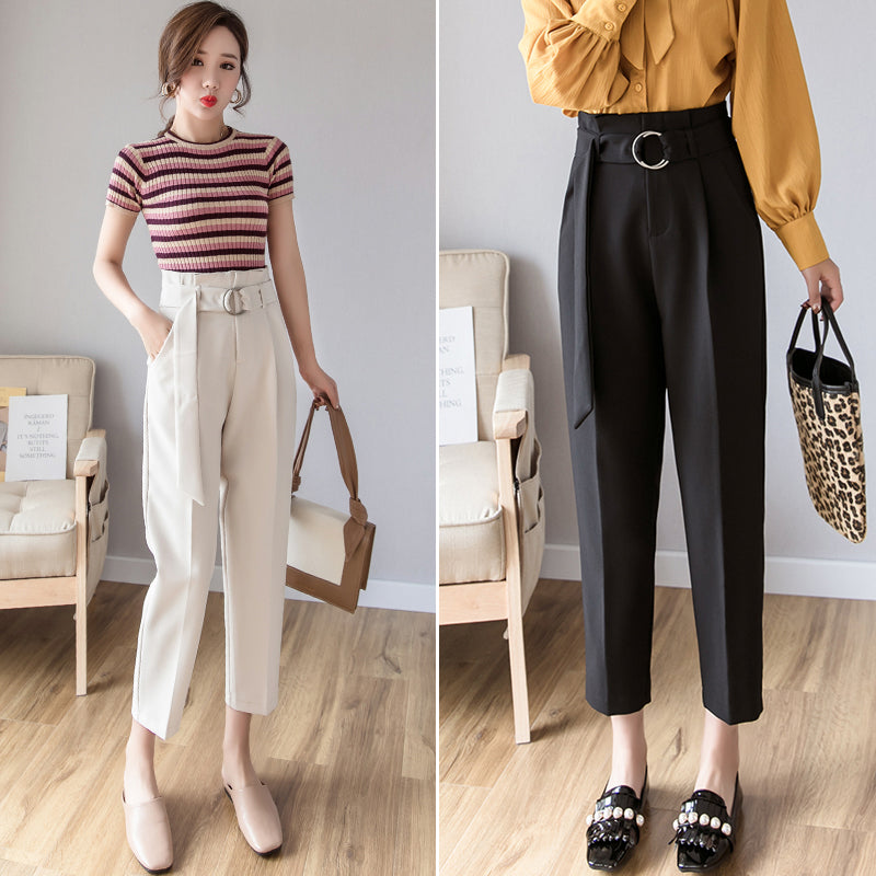 Women's Spring And Autumn Professional Temperament Suit Pants