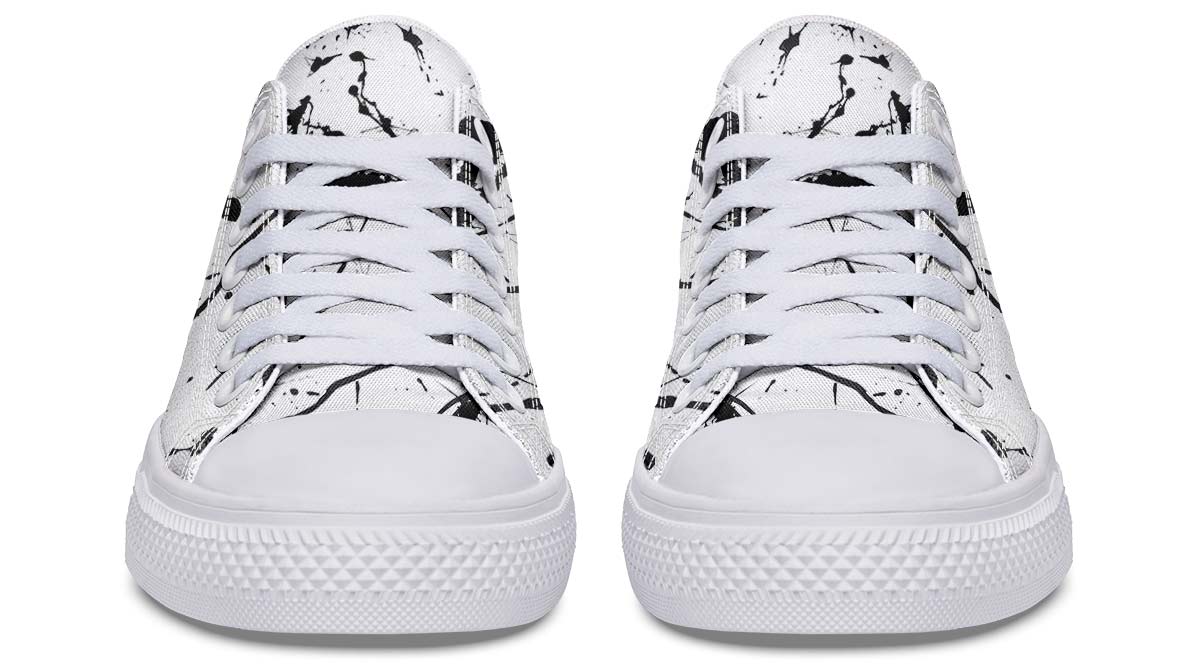 Fashion Print Couple Low-Top Canvas Shoes