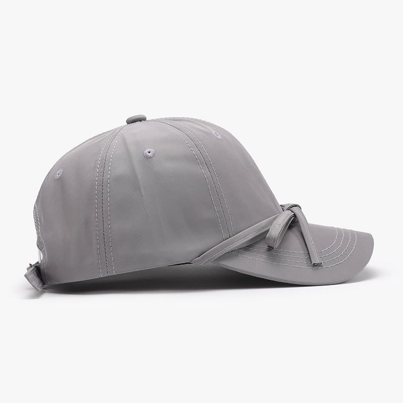Spring And Autumn Bowknot Quick-drying Soft Top Women's Baseball Cap