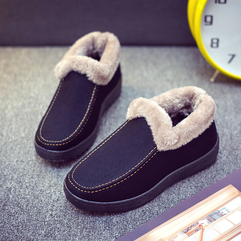 Thicken Old Shoes To Keep Warm In Winter