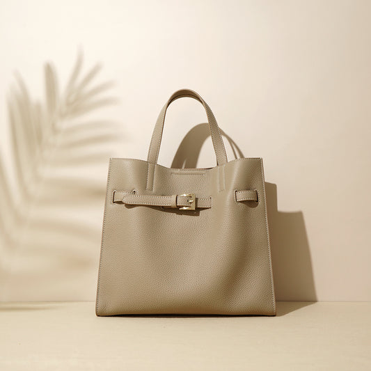 High-grade Large Capacity Genuine Leather Crossbody Commuter Bag