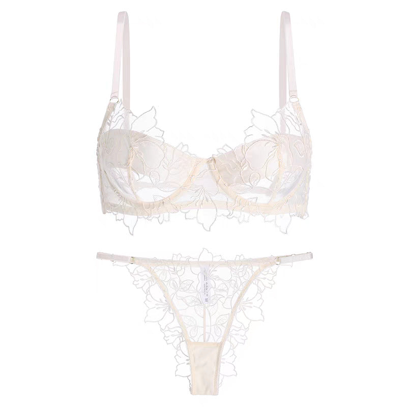 Lace Red Zodiac Year Bra And Panty Set