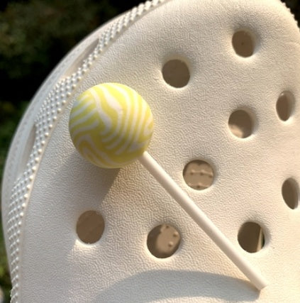 Shoe Flower Lollipop Macaron Cave Shoes Decoration Flower Hole Hole School Bag Decoration