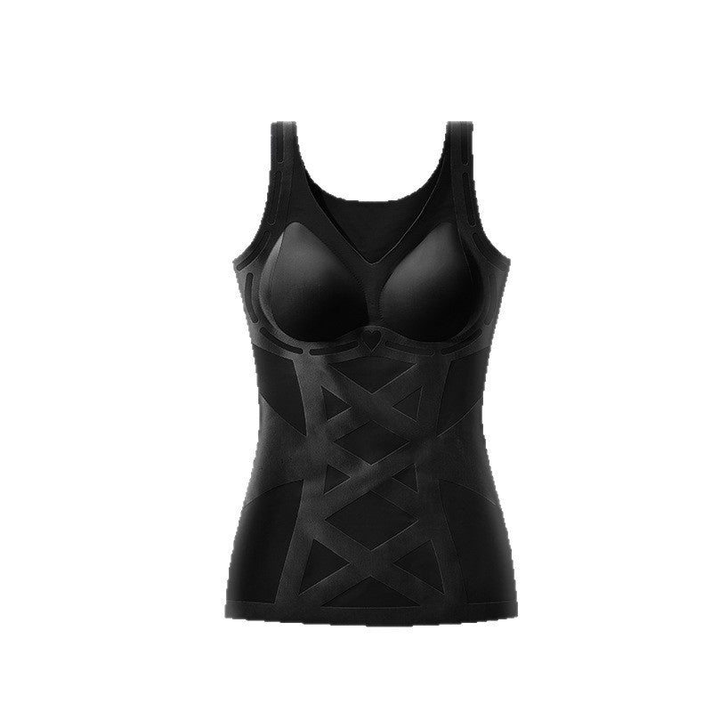 Double-wing Cross-pressure Vest Spring Breathable Fixed Women
