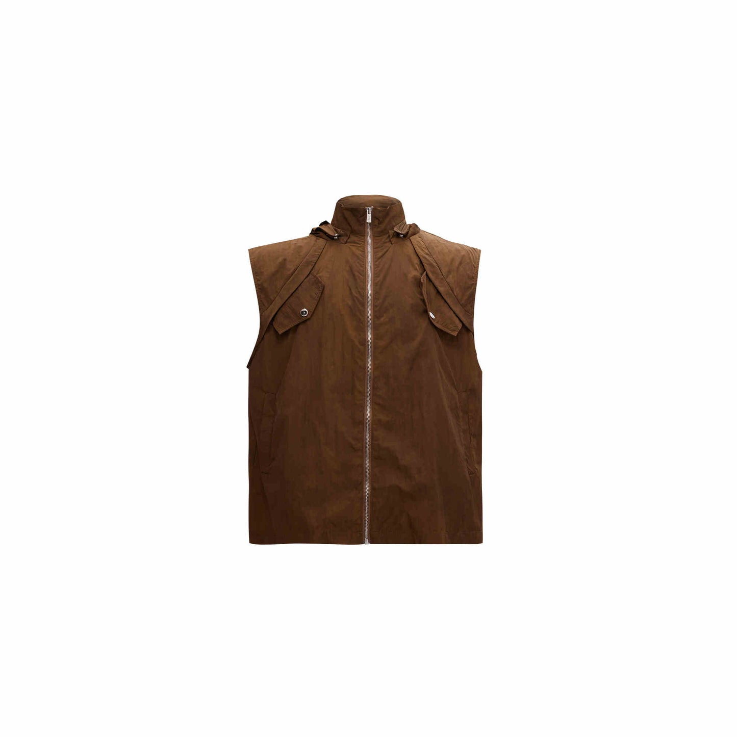 Sleeveless Vest Waistcoat Coat Loose Distressed Suit