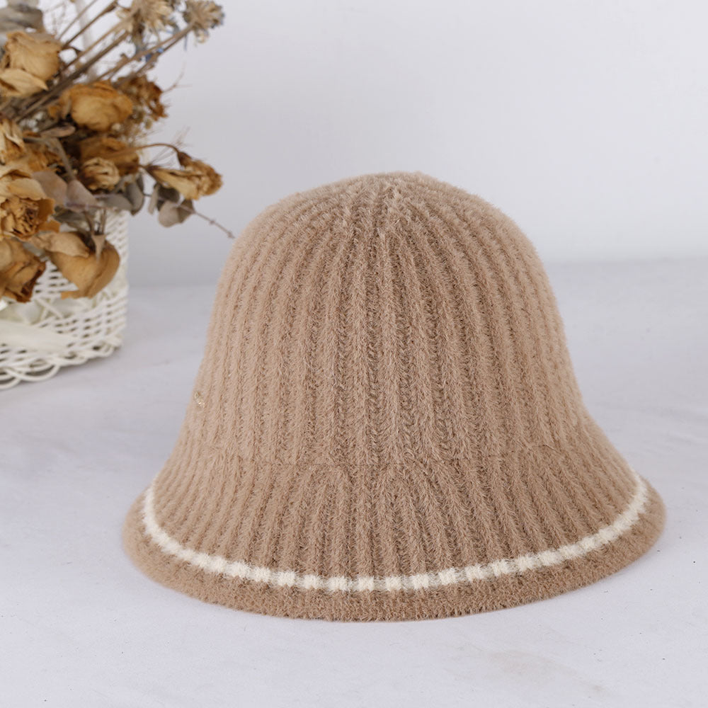 Warm Thickened Assorted Colors Woolen Knitted Hat