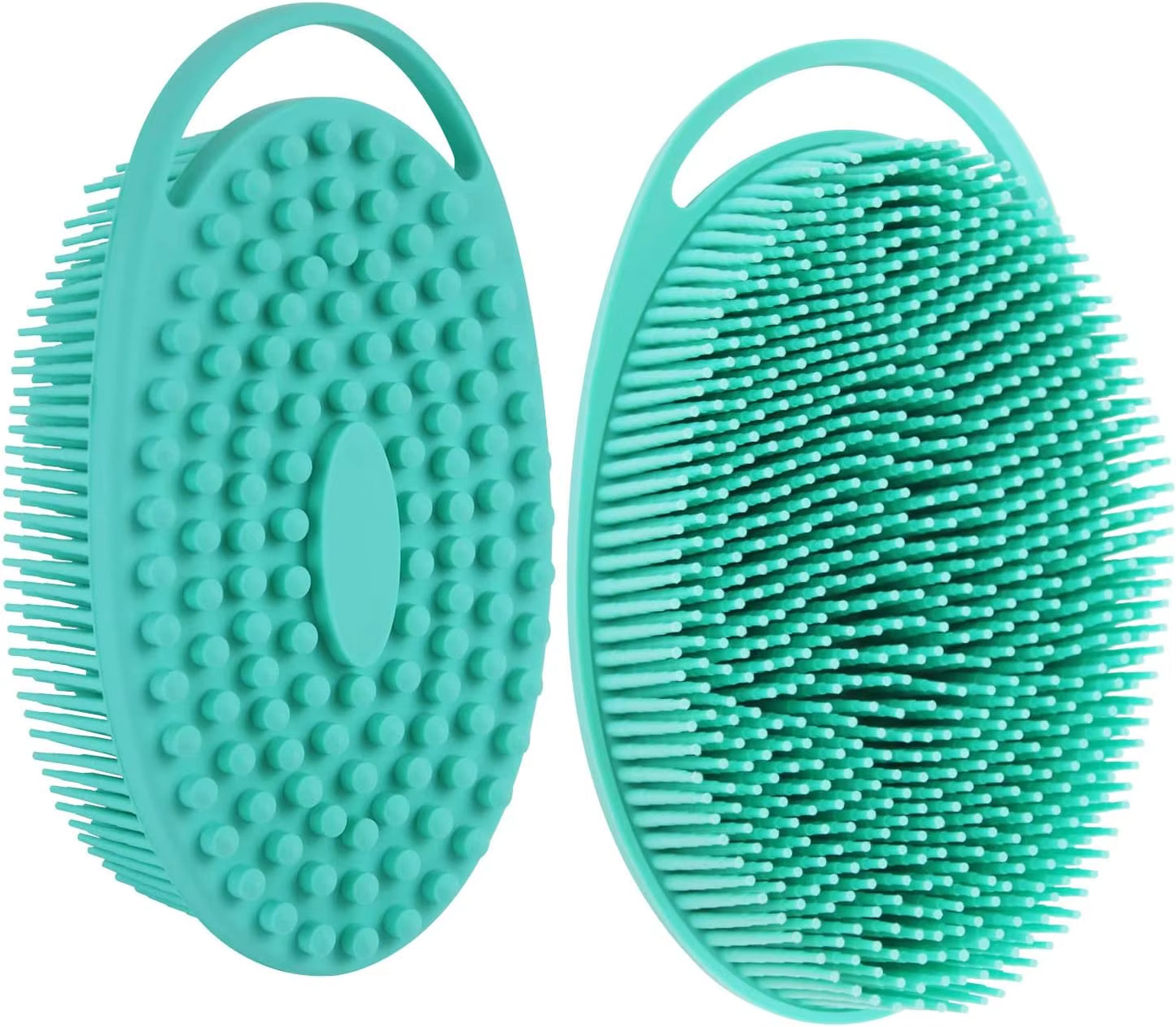Silicone Body Scrubber and Loofah for Shower Use - Body Wash Scrub Brush