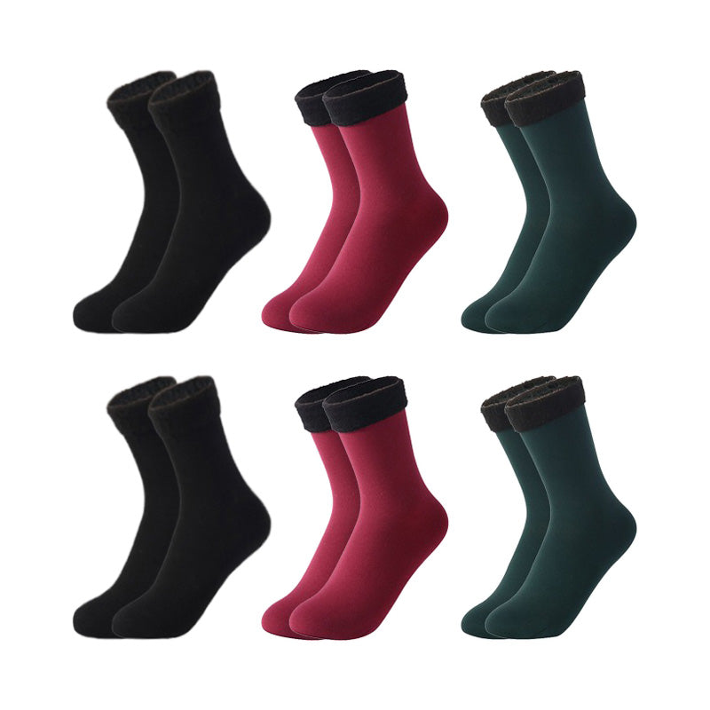 Winter Plush Snow Socks For Antifreeze And Warmth