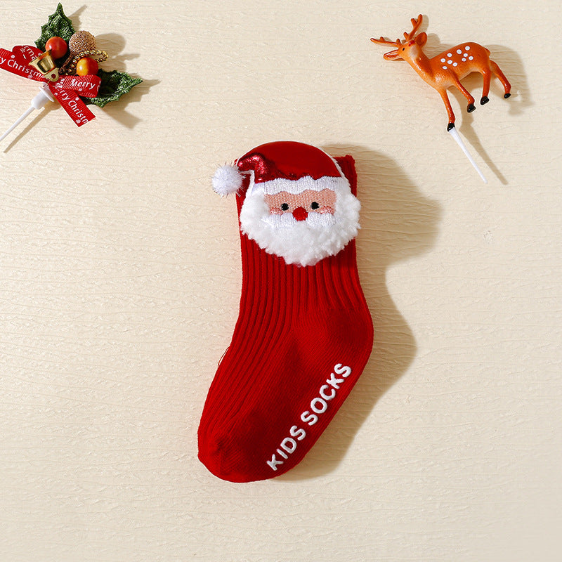 Non-slip Floor Socks Cartoon Children's Mid-calf Socks Baby's Socks