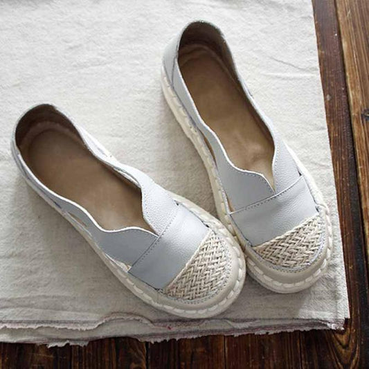 Classic Style Straw Sandals Women's Mesh Breathable Shoes