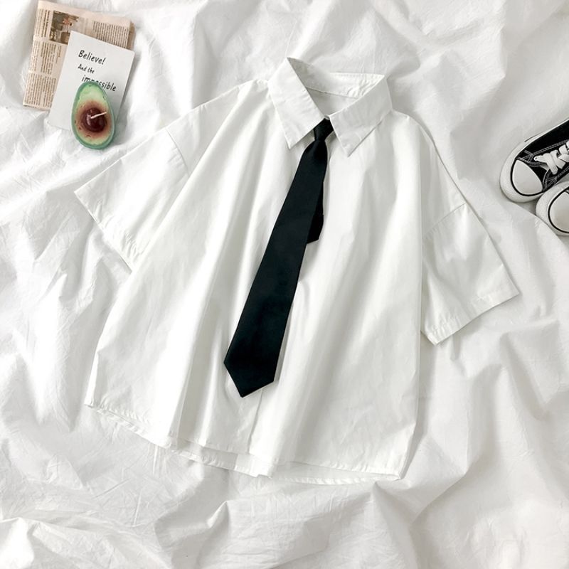 New Summer Loose Casual Short-sleeved Shirt
