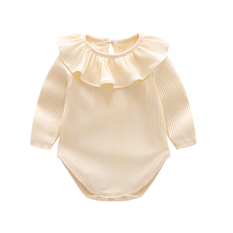 Pure Cotton Pit Strip Jumpsuit Super Cute Newborn
